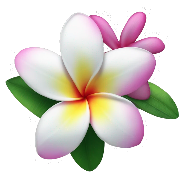 Plumeria  emoji