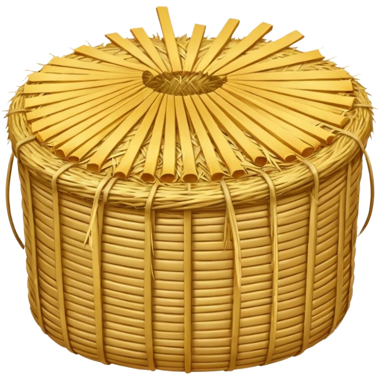 Straw emoji