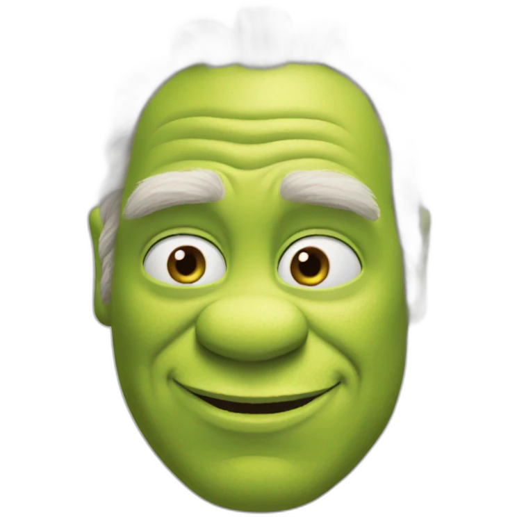 white-shrek emoji