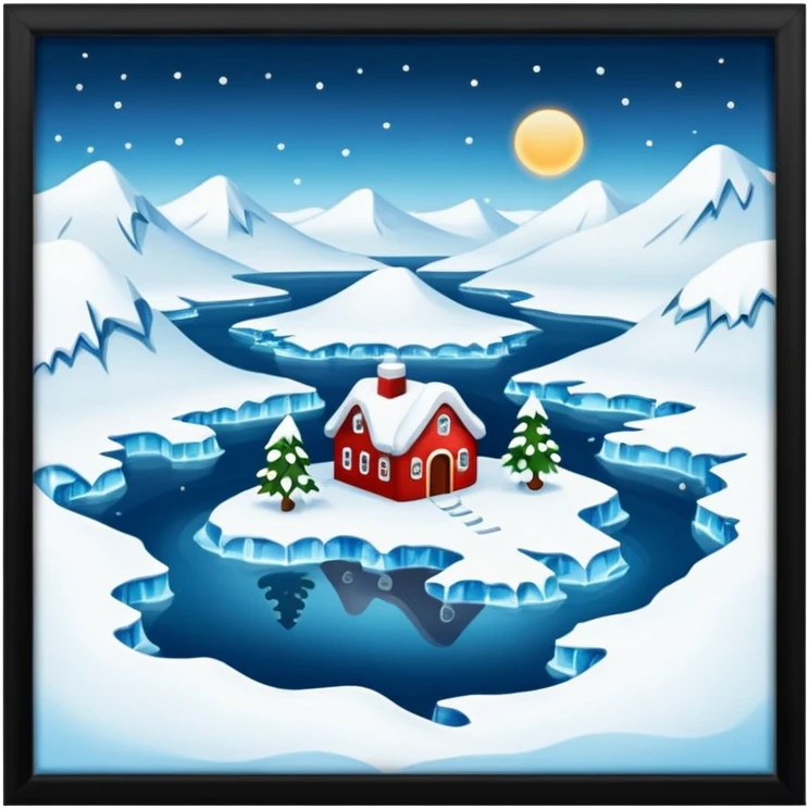 North Pole emoji