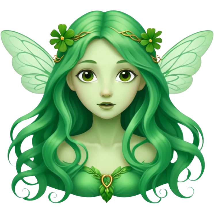 Irish fairy emoji