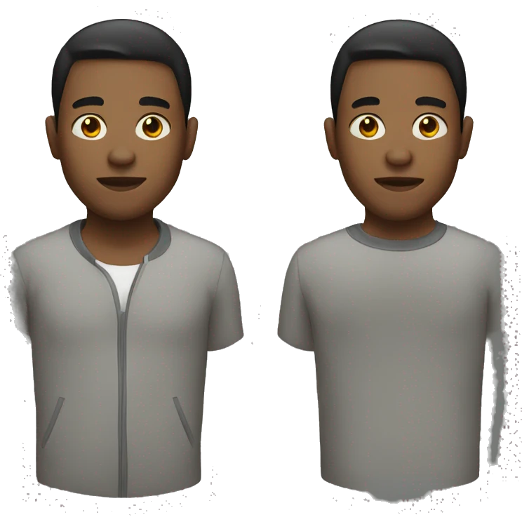 Black Chinese guy emoji