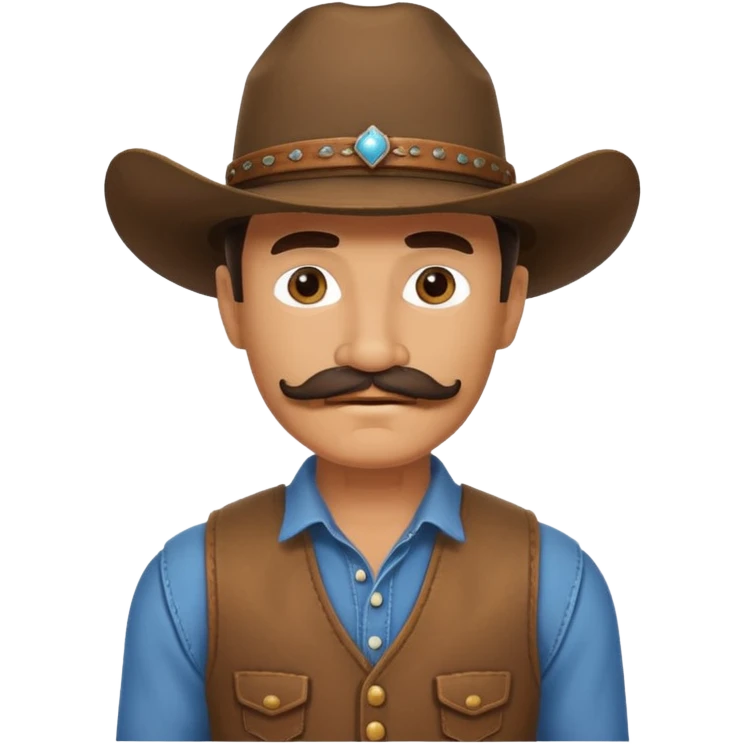 covboy man emoji