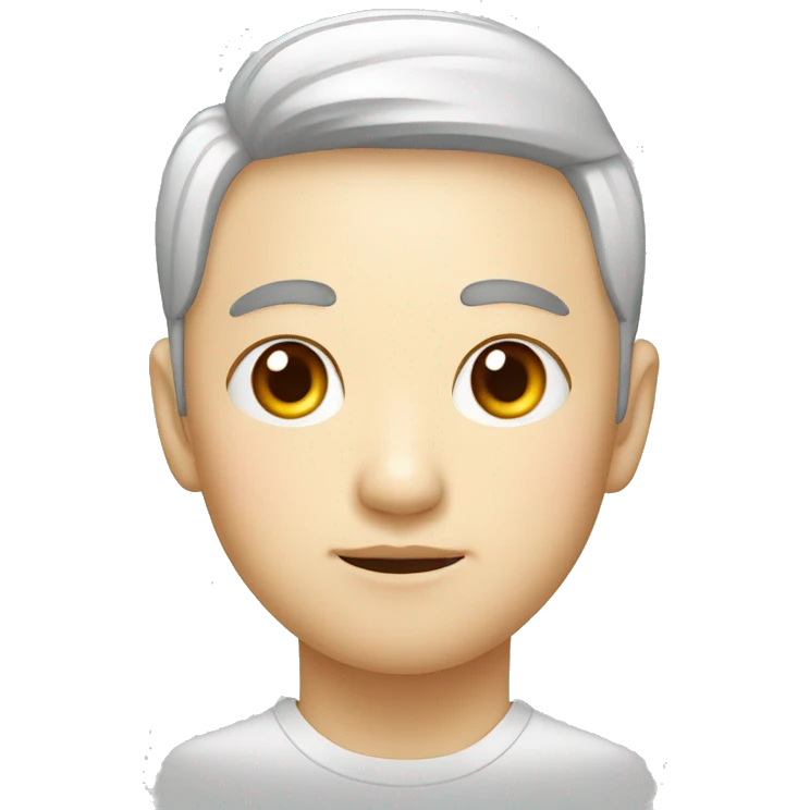 Coreano con ojos asiáticos  emoji
