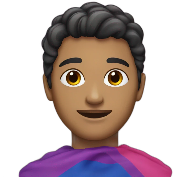 Bisexual flag emoji