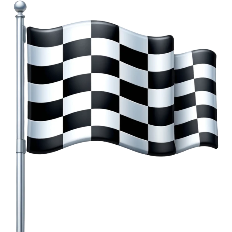 sorayama Chequered flag emoji