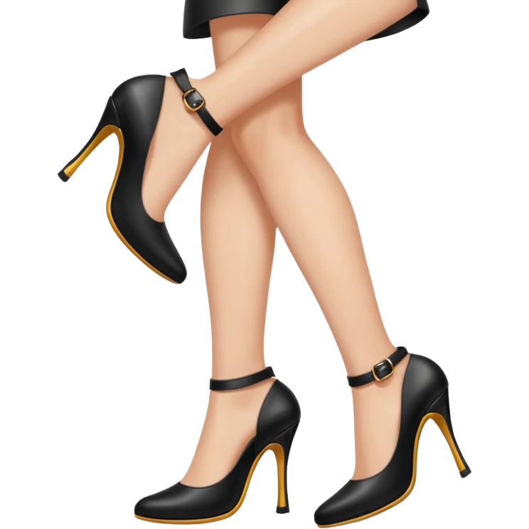 Dangling heels emoji