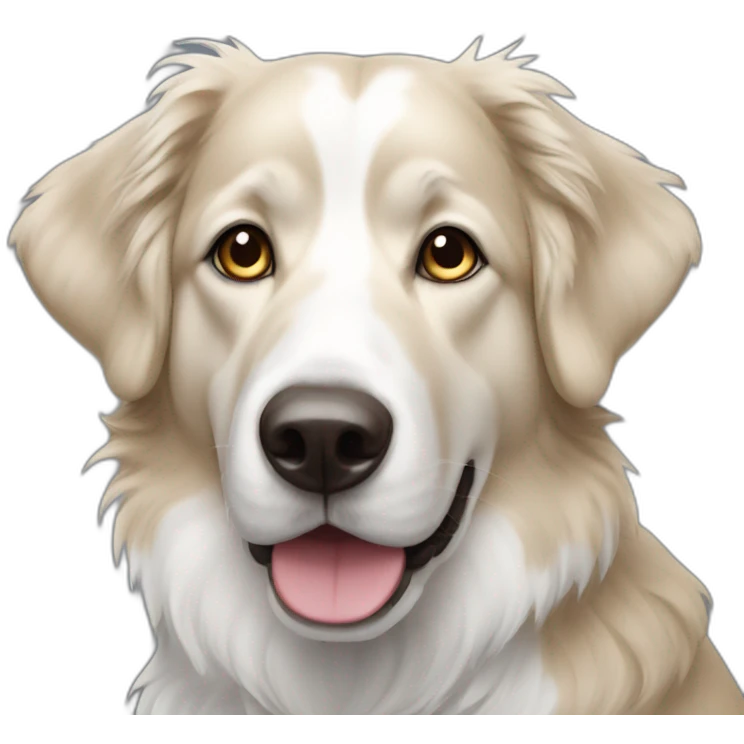 sweet border colley emoji