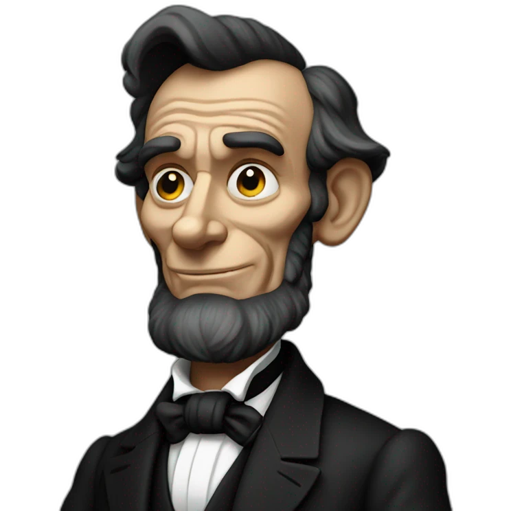 Drunk Abraham Lincoln emoji
