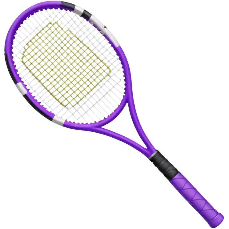 purple tennis racket emoji