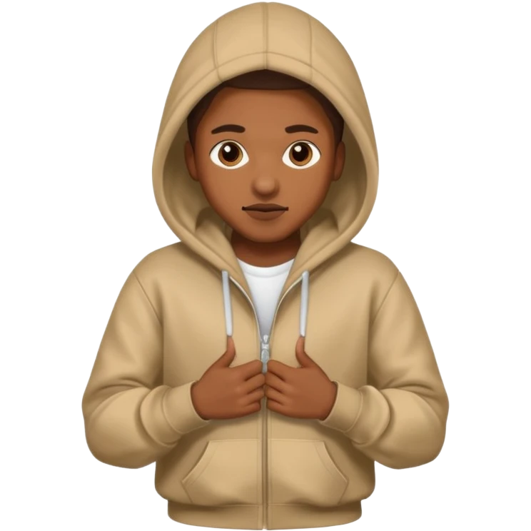 Hip-hop dancer (hoodie) emoji