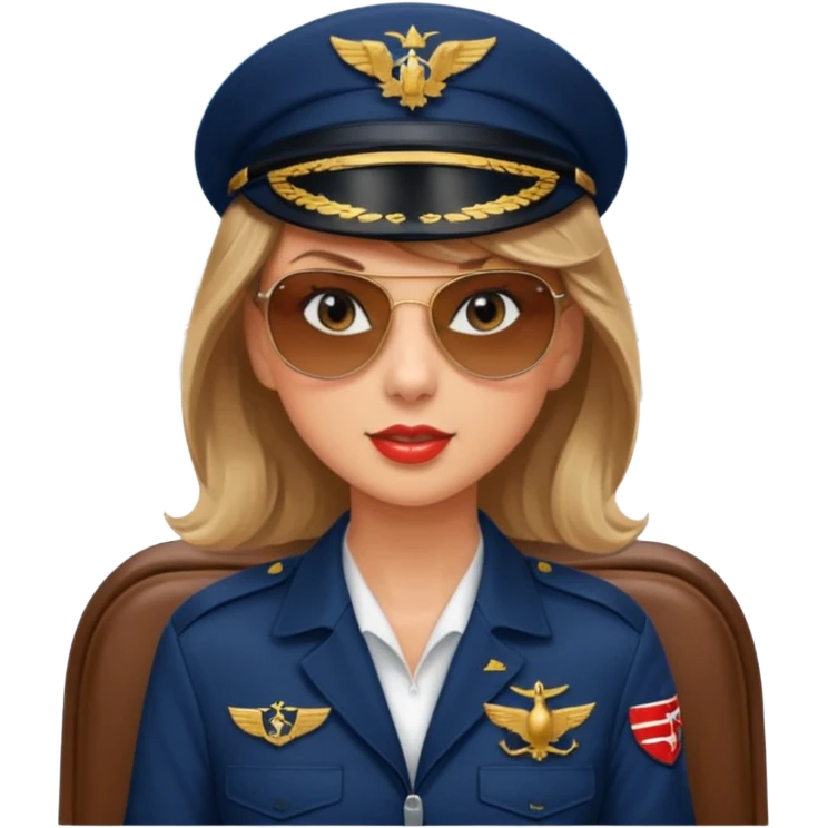 Taylor Swift pilot riding plane emoji
