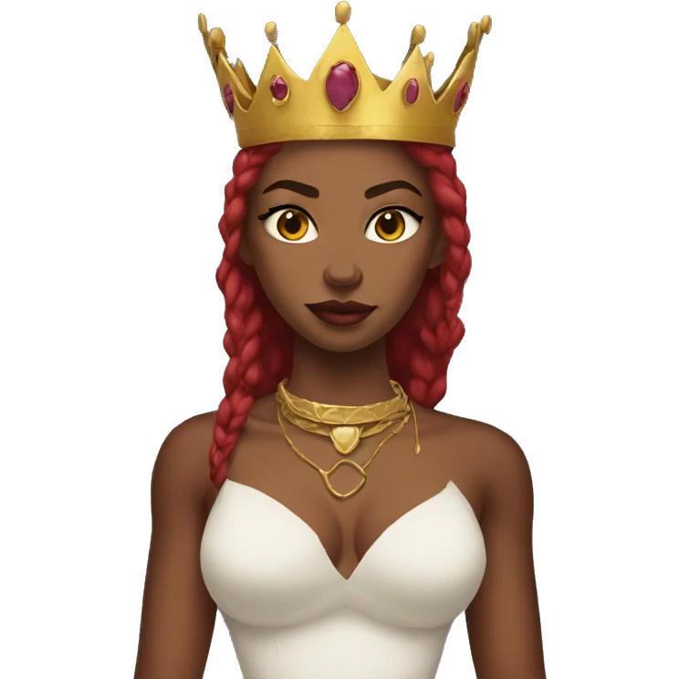 Savage queen emoji