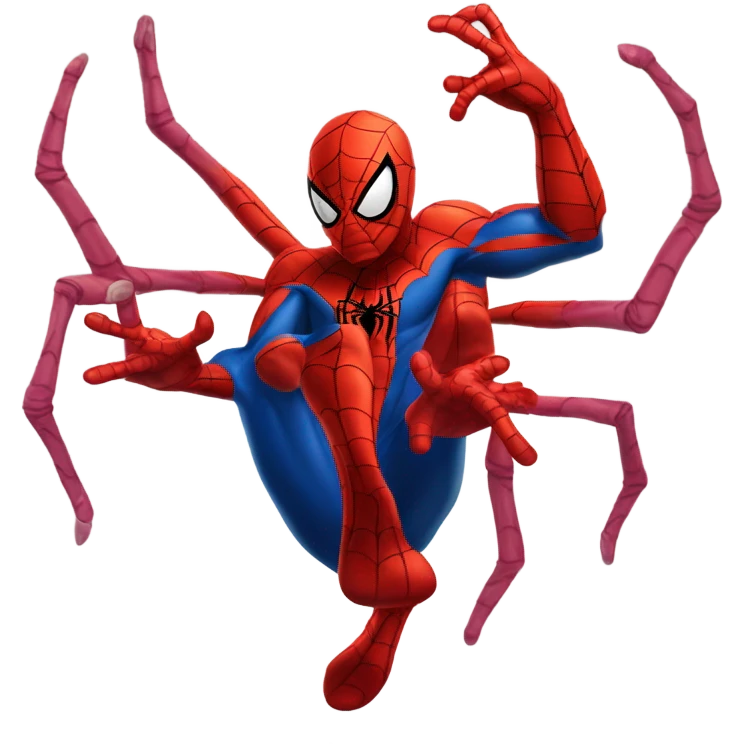 SPIDERMAN WITH SIX ARMS emoji