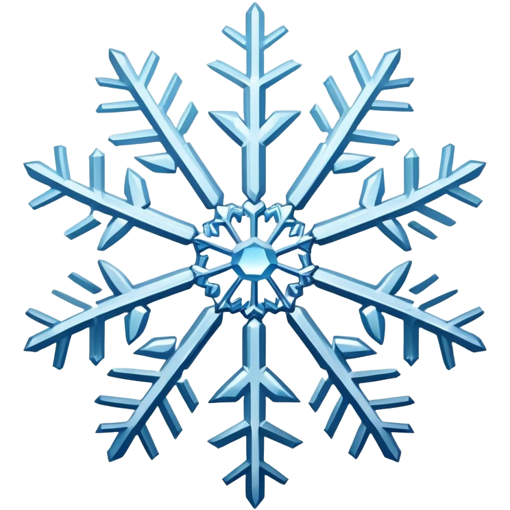 Snowflake  emoji