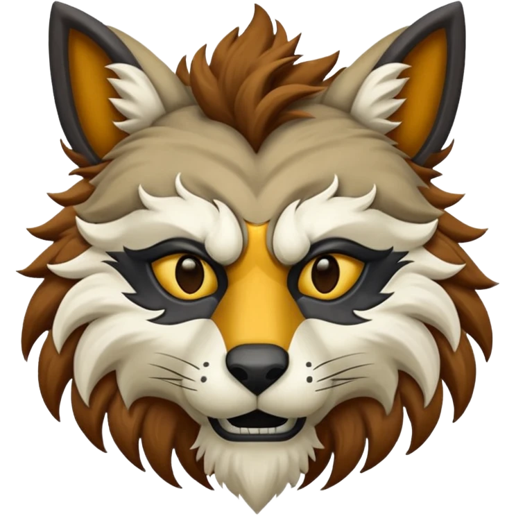 Therian mask emoji