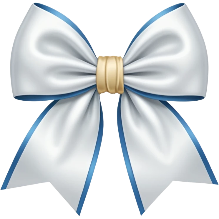 🎀white emoji