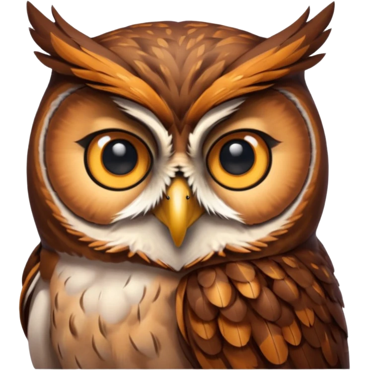 🤓🦉 emoji