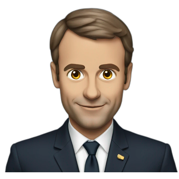 Emanuel Macron emoji