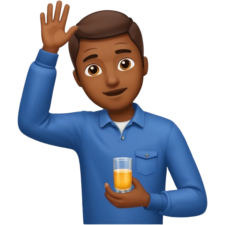 man dabing emoji