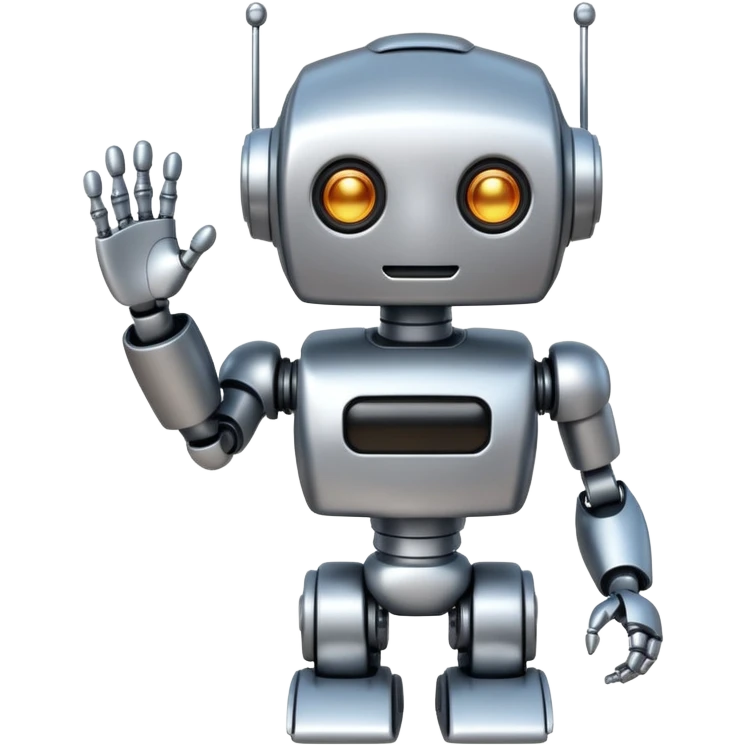 funny robot emoji