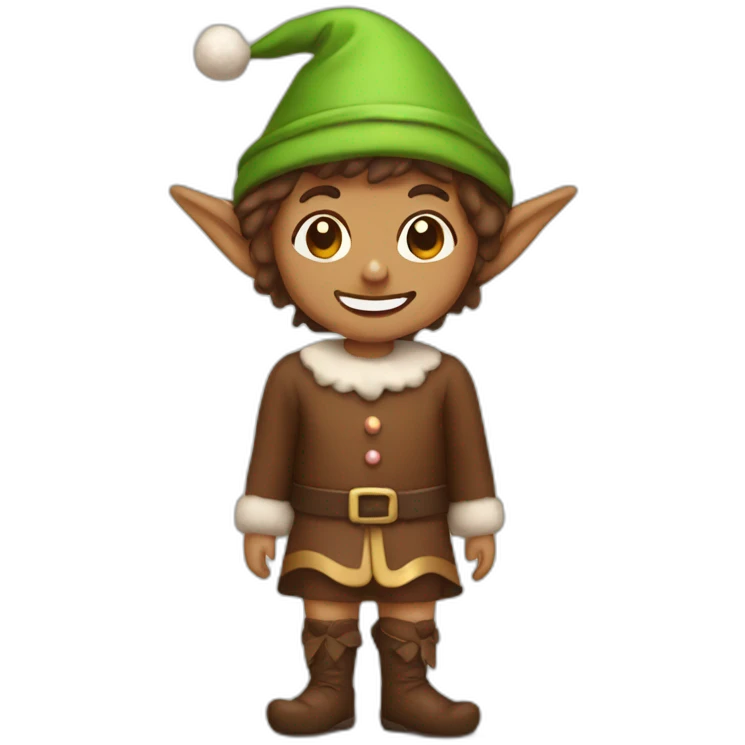 Brownie elf emoji