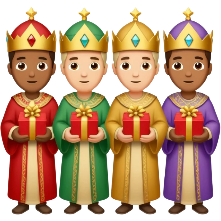 The-three-wise-man emoji