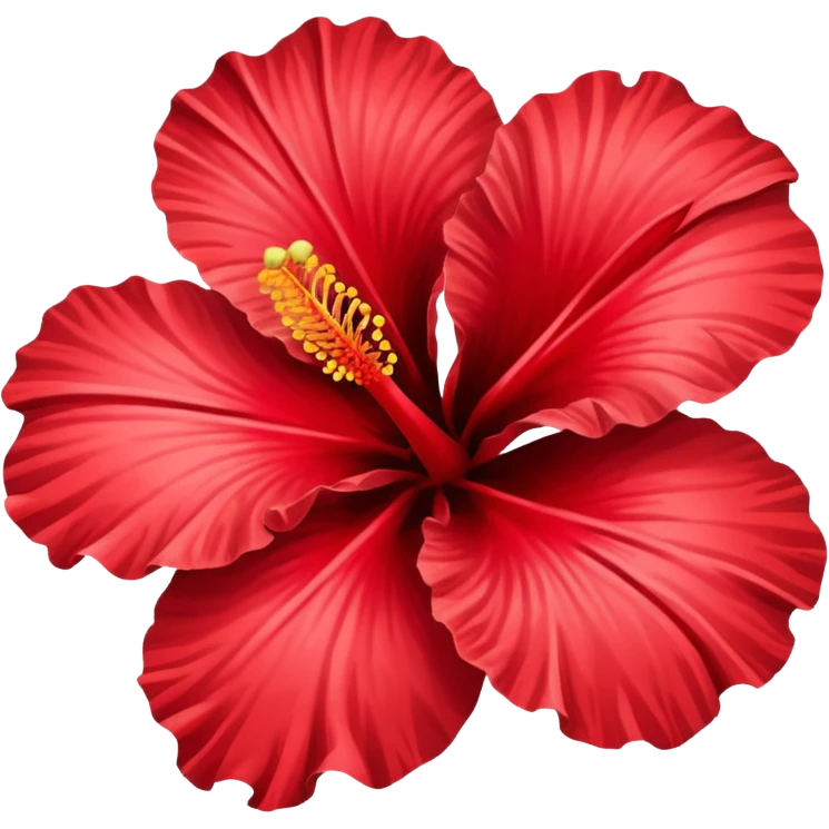 Hibiscus flower emoji