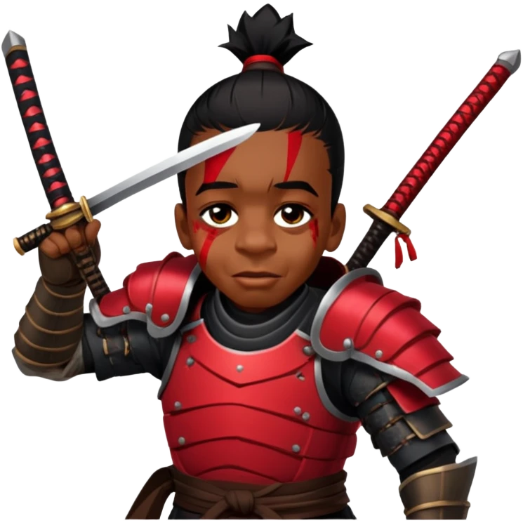 Battle-Ready Samurai emoji