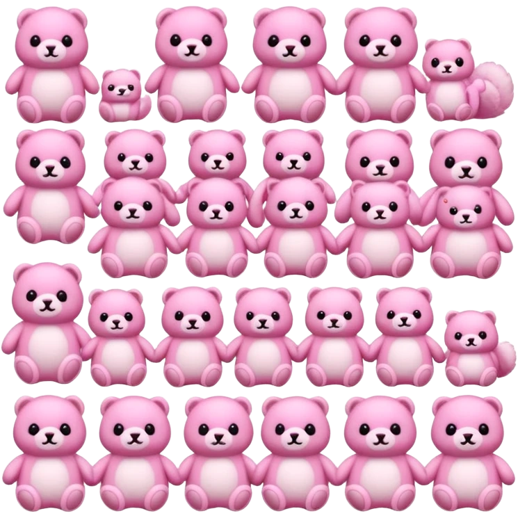 cute stuff pink. emoji