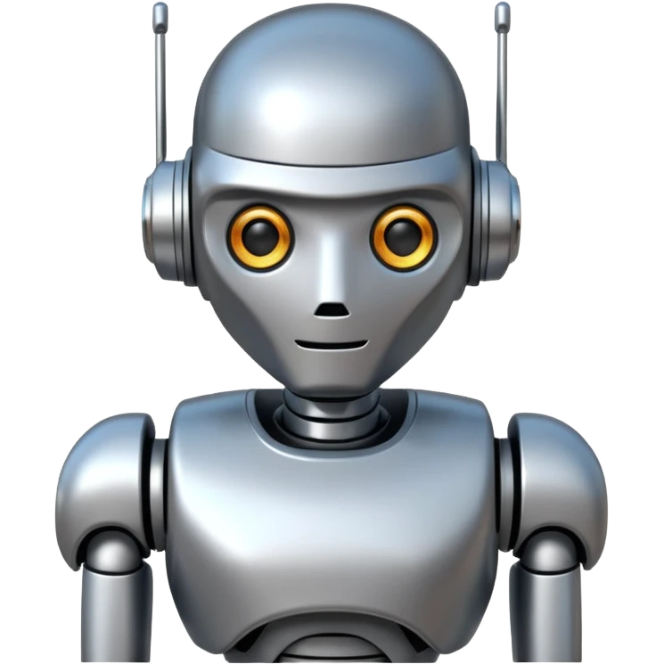 robot asking emoji