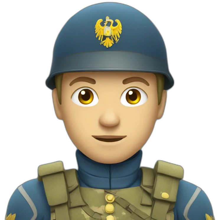 soldier ukrain emoji