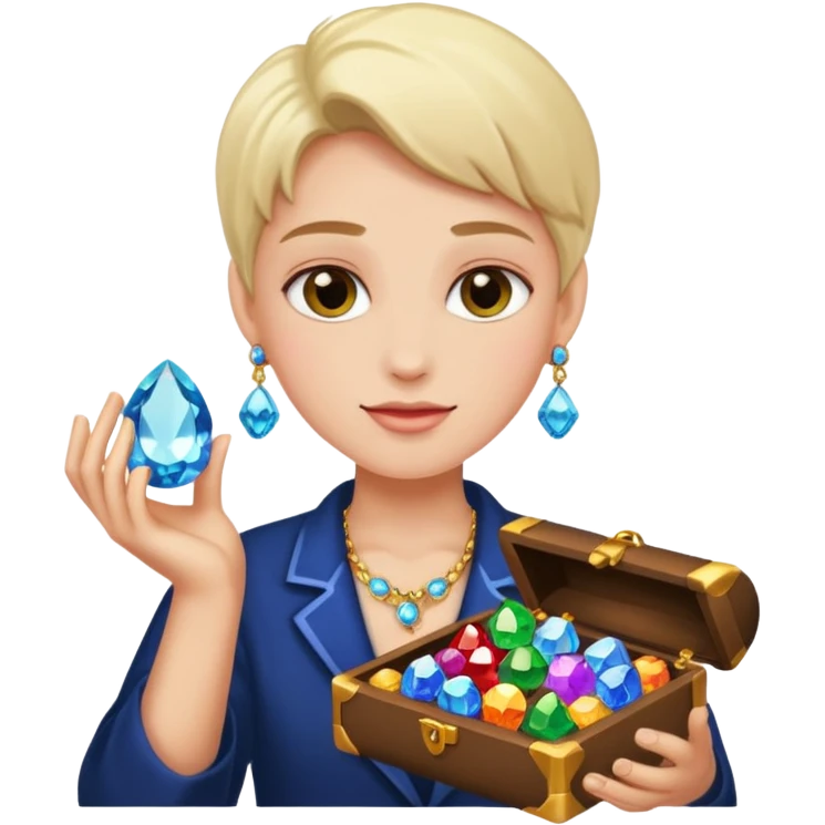 Gem seller emoji