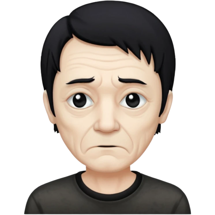grungy emo old man emoji