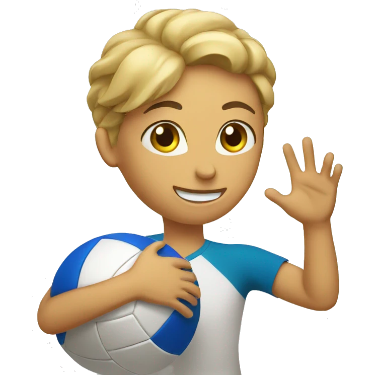 playing volleyball  emoji