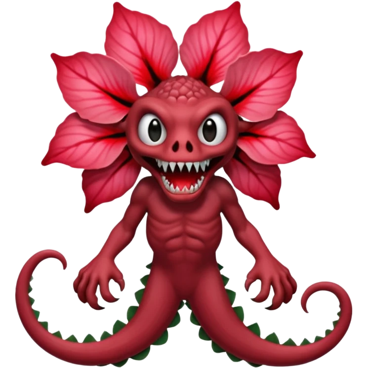 La flor del demogorgon emoji