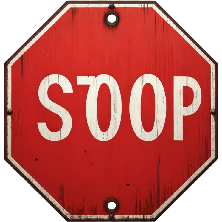 Stop😔🖐 emoji