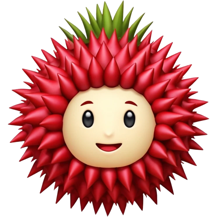 rambutan emoji