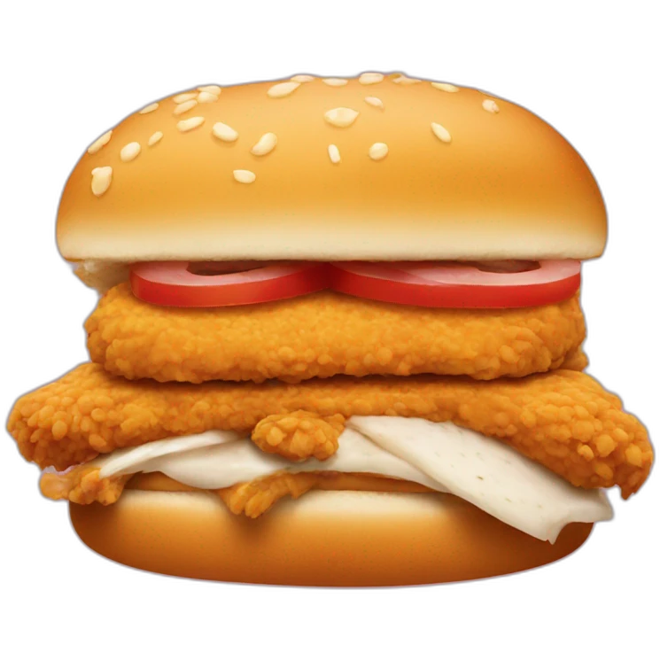 popular chicken sandwich brand logo emoji