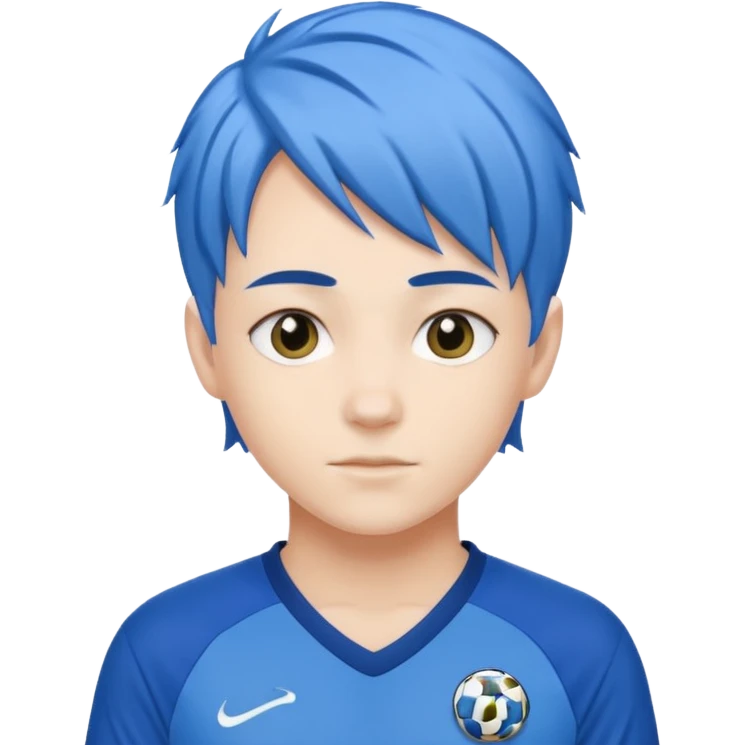 Blue lock emoji