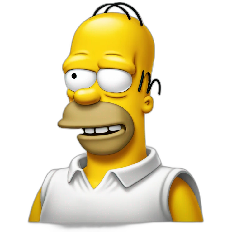Homer simpson emoji