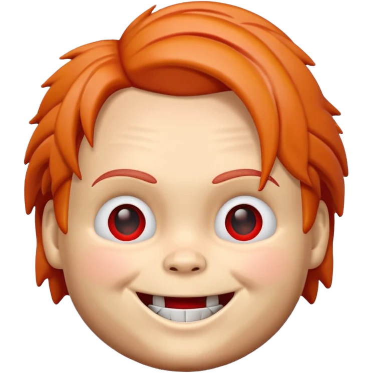 Un emojin de chuky emoji