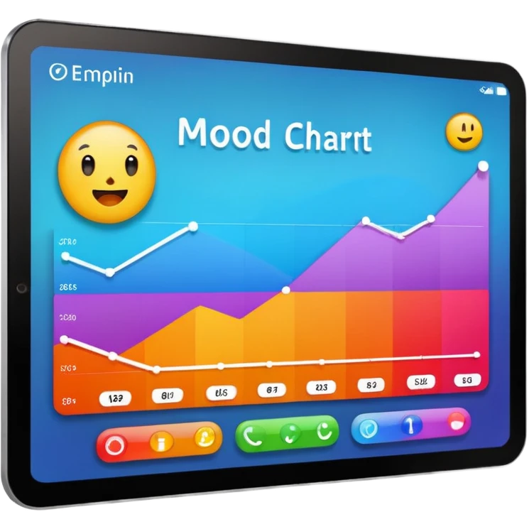 Mood chart dashboard emoji