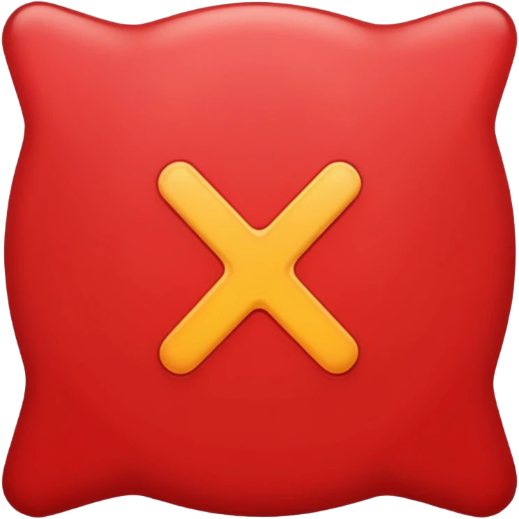 red x emoji