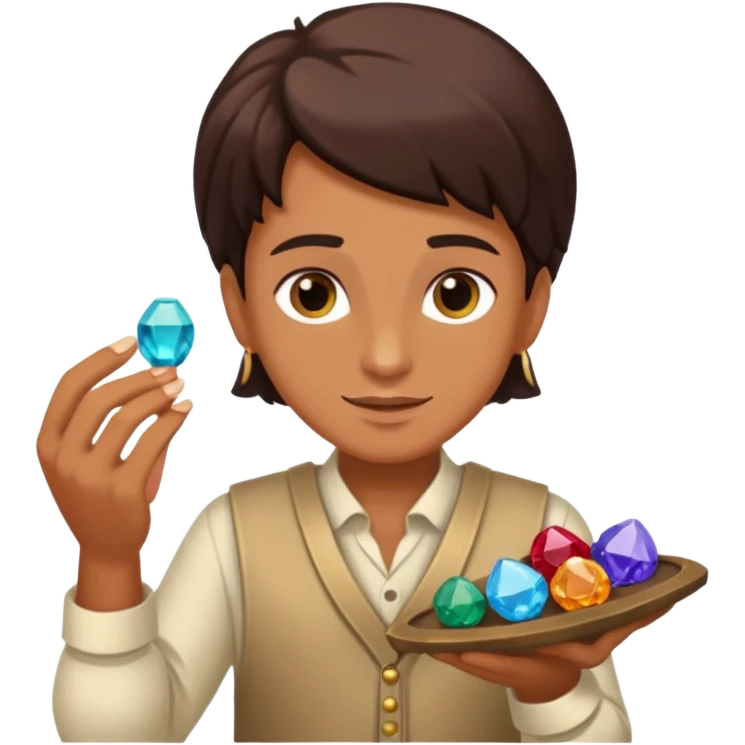 Gem seller emoji
