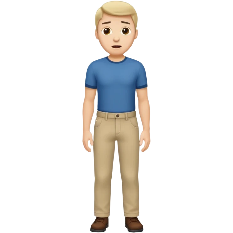 a man farting emoji