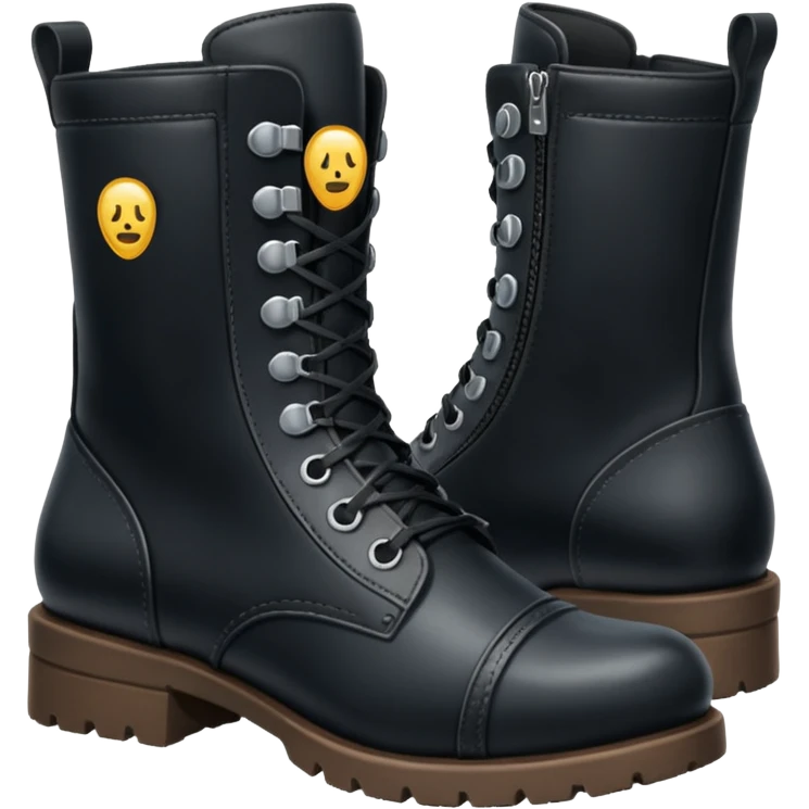 zipper boot emoji