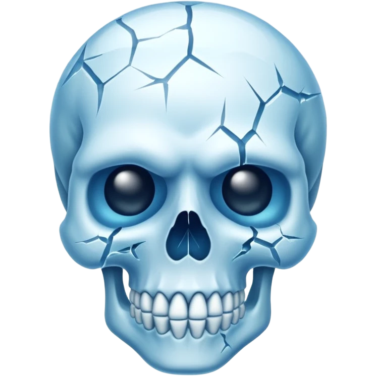 🥶+☠️ emoji