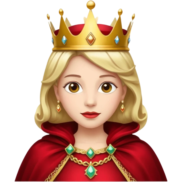 red Cape Queen emoji