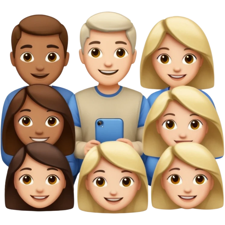 Capital humain groupe de personnes emoji